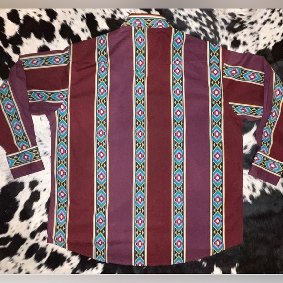 Vintage Wrangler Pearlsnap - Picture 2 of 2